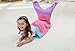 Ibestuff Luxury Mermaid Tail Blanket Soft Polar Fleece Children Sleeping Bags Gift for Kids(Pink)
