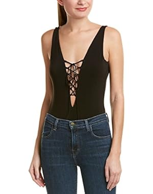 Womens Tatum Bodysuit, M, Black