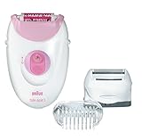 Braun Silk-Epil 3 3270 Epilator Legs & Body 3 in 1 Gift Edition Including Tweezers, Dual Voltage 110-220 Volts