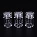 Coobbar 3pcs Multi-purpose 10ml loose powder jar Essential Oil Bottle nail powder bottle with 1/3/12 holes Refillable Bottles