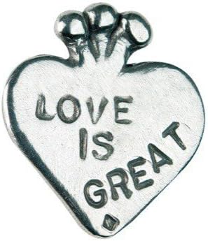 Tamara Hensick Heart Coin: "Love Is Great"