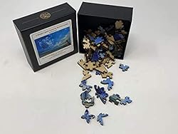 Mini Wooden Jigsaw Puzzle - The Butterfly Effect