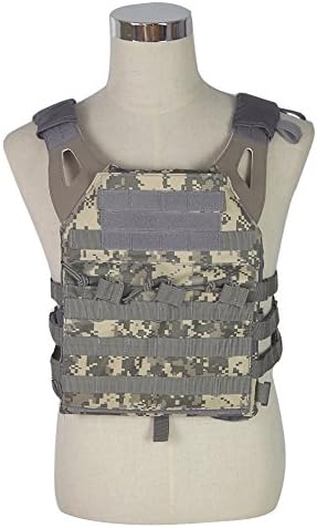 JPC Tactical Vest Military Wargame Chest Rig Molle Plate Carrier Hunting Vest Outdoor Uniform Combat Gear