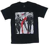 DC Comics Harley Quinn Perp Walk Batman Villain Adult T-shirt