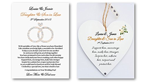 gifts for son and daughter in law on wedding day