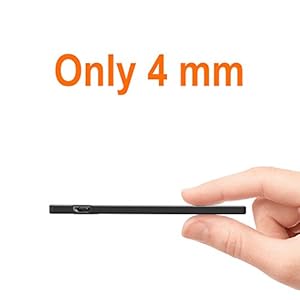 TNTOR - Power Bank Portatile da 2500 mAh, 4 mm, più Sottile e Leggera, Integrata con Cavo per iPhone, Portafoglio e… - immagine 6