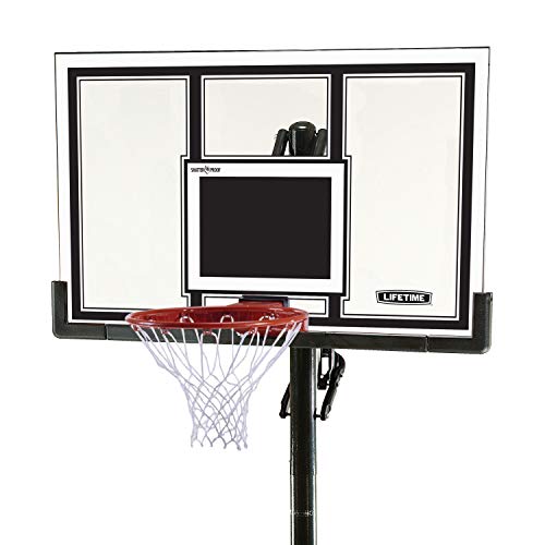Lifetime 71524 XL Height Adjustable Portable Basketball System, 54 Inch