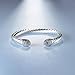 UNY Fashion Jewelry Brand Cable Wire Retro Antique Bangle Elegant Beautiful Valentine