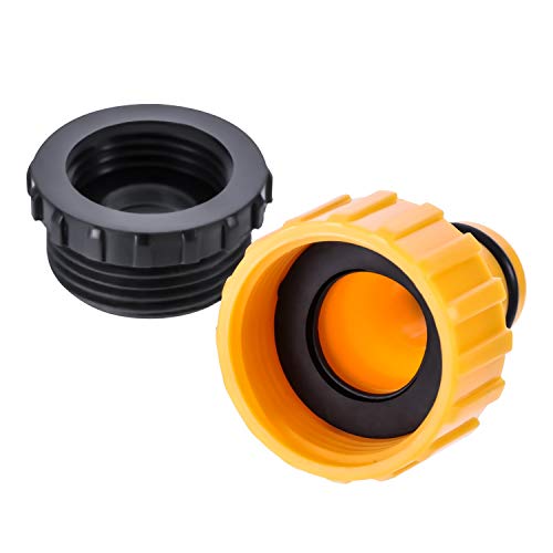 50 Pack Garden Hose Washers Rubber Washers Seals, Self Locking Tabs