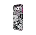 Speck Products CandyShell Inked Case for Samsung Galaxy S6 - Retail Packaging - Vintage Bouquet Grey/Shocking Pink