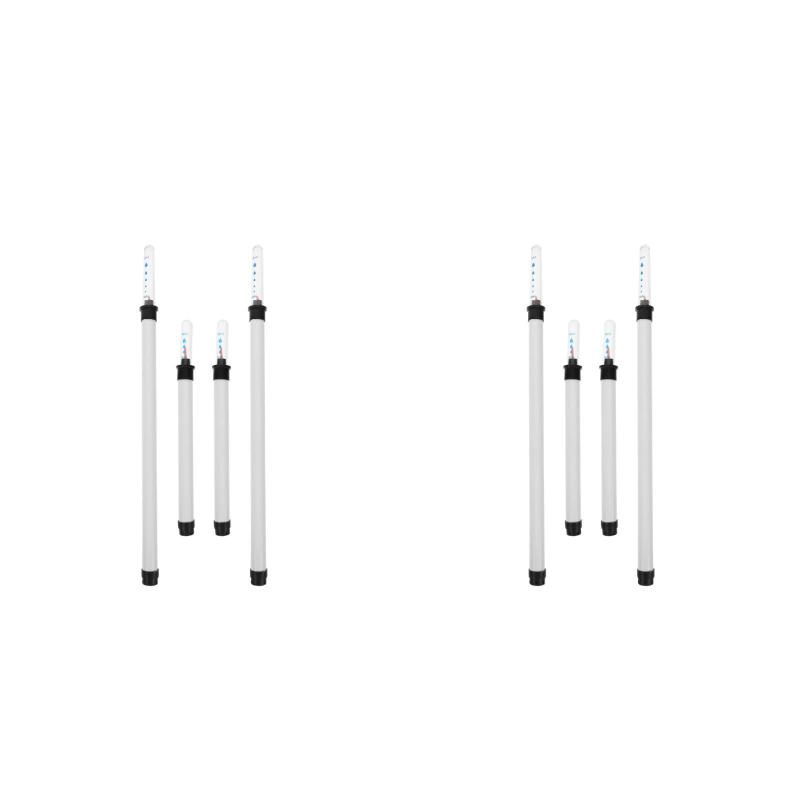 Yardwe Pack of 8 Water Level Indicators Plants 30 cm and 18 cm, Plastic Watering Indicator for Indoor Plants and Garden