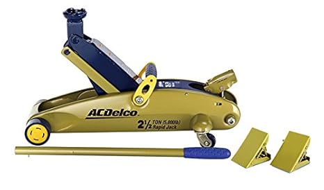 Acdelco 34602 2 1 2 Ton Capacity Rapid Floor Jack With Chocks