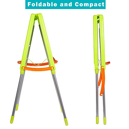 COLOR TREE Kids Easels Art Tables, 3 in 1 Standing Toddler Art Easel