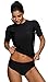 beautyin Women's Rash Guard Short Sleeve Rashguard Sun Protection Shirt UPF 50+