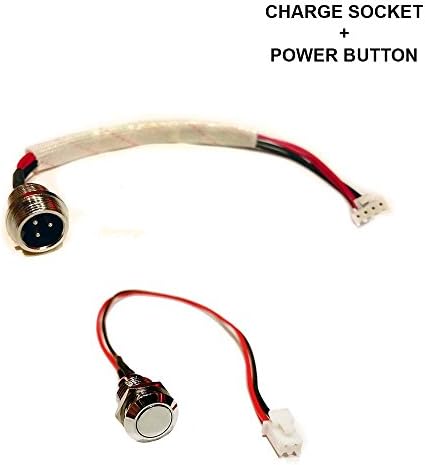 DOUILLES DE CHARGE DE HOVERBOARD ET BOUTONS DE PUISSANCE - Hover Board 2 Équilibre d'individu de roue d'équilibre Smart Swooter