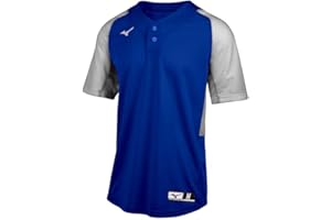 Mizuno Aerolite 2-Button Baseball Jersey