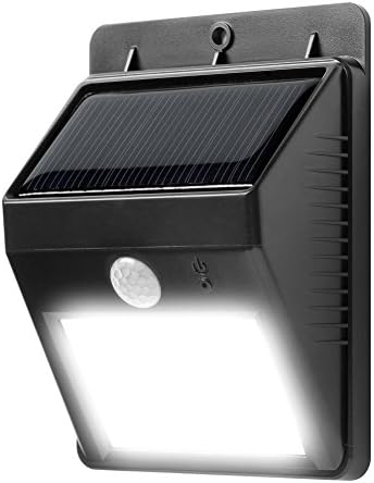 Solar LED Bright Motion Sensor Activated Light - Wireless Exterior Security Best For Patio, Deck, Yard, Garden, Home, Driveway, Stairs - Dusk to Dawn Auto On/Off – Order Click The Add To Cart Button