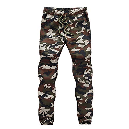 LISTHA Zipper Pocket Sports Pants Mens Personal Elastic Smallfoot Trousers