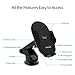 Maxjoy Fast Wireless Car Charger, Wireless Car Charger Mount Auto Clamping, 10W Wireless Car Charger, QI Infrared Phone Holder Fit for iPhone Xs/XR/X /8 Samsung Galaxy S9 S8 Plus Note 8 5, Black