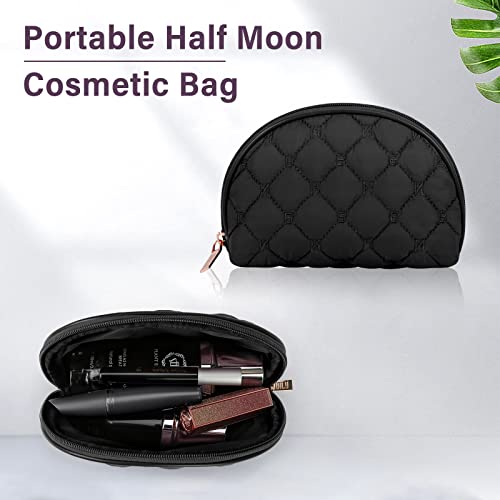 NUBILY Makeup Bag Portable Travel Cosmetic Bag with Handle Large