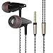 MXditect In Ear Sports Headphones with Microphone Black