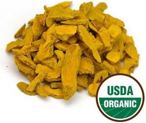 Organic Turmeric Rhizome Sliced (Sulfite-Free) (3.5oz)