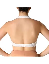 JOJOANS sujetador de encaje para mujer, sin cables, exótico, cobertura completa