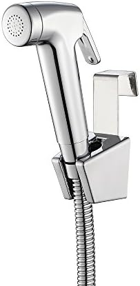 UMIRIO Cloth Diaper Sprayer Set Dual Function Toilet Handheld Bidet Sprayer Kit Shattaf Toilet Bidet Set with stainless steel Hose Basket Holder Bathroom Hand Shower Water Spray for Personal Hygiene