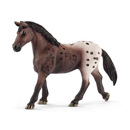 Schleich Horse Club, Realistic Toys for Girls and Boys, Appaloosa Mare Spotted Horse Toy Figurine, Ages 5+