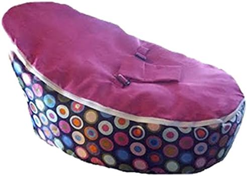 Babybooper Bean Bag, Pink Top Rainbow Burst, 4 Count