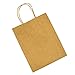 Large Paper Bags with Handles Bulk,10x5x13 Inch 50 Pack,Bagmad Big Kraft Paper Shopping Bags,Gift Natural Party Retail Craft Brown Mechandise Take Out Bags (Natural 50Pcs)