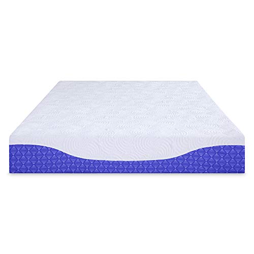 PrimaSleep 10 Inch MultiLayered Infused Memory Foam Mattress, Queen