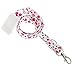 Specialist ID 4 Pack - Cute Polka Dot Fashion Lanyard for ID Badges & Keys - Features Keychain and Trigger Snap Hook ID Clasp - Soft Feel and Safety Breakaway (Assorted Colors)