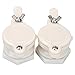 Qchengsan Beekeeping Equipment Beekeeper Extractor, Nylon Honey Gate Valve, Bee Hive Tool, 2pcs Beekeeper Tool (Beige)