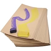 Uart Sanded Pastel Paper M-160275 12-Inch/18-Inch No.320 Grade Paper, 10-Pack