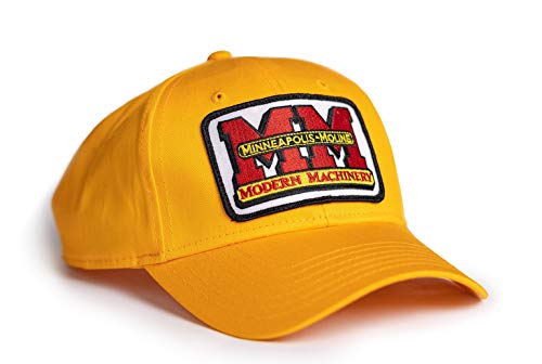 J&D Productions Minneapolis Moline Tractor Logo Hat, Gold