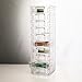 US Acrylic Clear Plastic Organizer with 10 Removable Drawers
