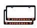 A Set of Two Plastic License Plate Frame - Superman Classic Shield
