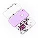 iPhone 6s Case,iPhone 6s Phone Cover,Case for iPhone 6s.Fastbee Floral Printed Hybrid Hard Case Cover For iPhone 6/6s 4.7 inch Purple
