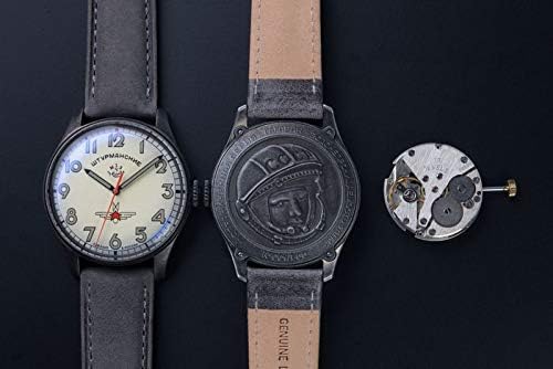 Amazon シュトゥルマンスキー Sturmanskie Gagarin ガガーリン アニバーサリーモデル メテオライト アイボリー 腕時計 2609 正規輸入品 メンズ腕時計 腕時計 通販