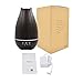 Aromatherapy Diffusers, 500ml Wood Grain Ultrasonic Essential Oil Diffuser with Adjustable Mist Mode Waterless Auto Shut-Off humidifier, 7 Color LED Lights Changing for Home Office Baby