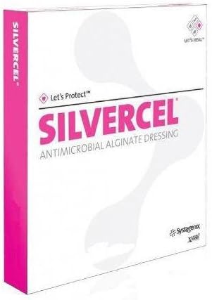 SilvercelAntimicrobial Dressing 10cm x 20cm x 5