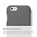 iPhone 6 Case, elago® [Glide][Soft Feel Dark Grey] - [Mix and Match][Premium Armor][True Fit] – for iPhone 6 Only