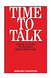 Image de Time to Talk: Parent's Accounts of Children's Speech Difficulties