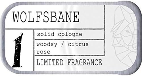 Wolfsbane All Natural Vegan Solid Cologne
