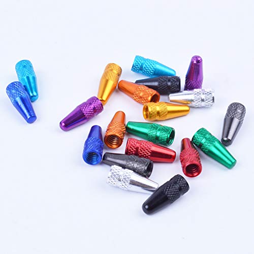 image for BronaGrand 20pcs Multi-Color Anodized Machined Aluminum Alloy Bicycle 