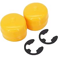 DVPARTS Axle Cap & Snap Ring R27434 M143338 for John Deere Tractor