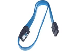 Straight-Through Q99 DJA99 Short SATA Connector Cable 6.0 Gbps Serial ATA with Locking Cable Connector SSD Cable (40CM-3.0 2 