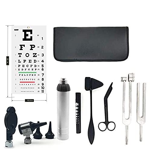 Tactical Black Set of Multi Purpose Diagnostic kit for Neurological