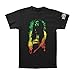 Bob Marley Men's Rasta Leaves T-Shirt Black XL